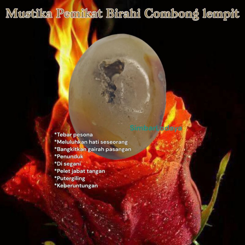 BATU AKIK PEMIKAT BIRAHI COMBONG LEMPIT