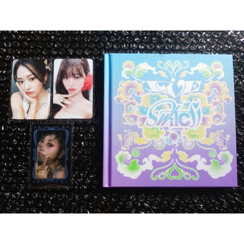 Photocard pob fs album ive switch spin off ver yujin apple music appmus r4 4.0 fansign wonyoung rose