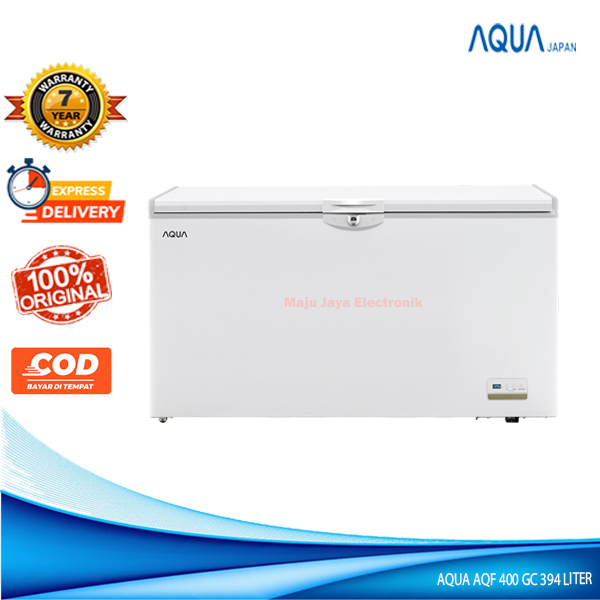 Chest Freezer AQUA AQF 400 GC LED Temperatur Control 394 Liter Cooler Box