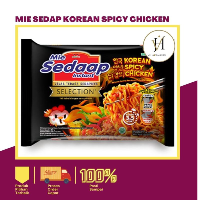 

mie sedaap korean spicy chiken 1 dus 40pcs promo murah