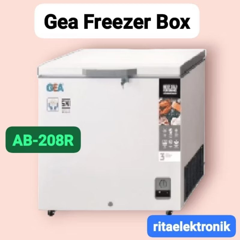 Freezer Box Gea 200 liter AB208R/Cheast Freezer