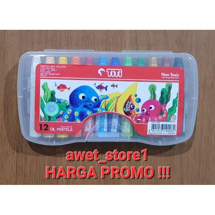 

Hot Item KRAYON TiTi 12 WARNA CRAYON KERAYON OIL PASTEL