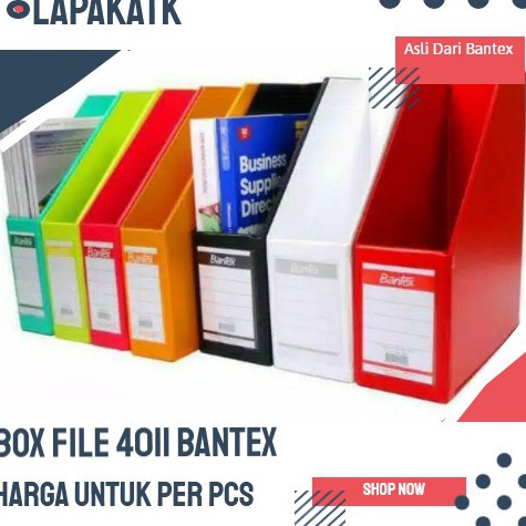 

Cepat laku PROMO Jumbo BOX FILE BANTEX FOLIO 411