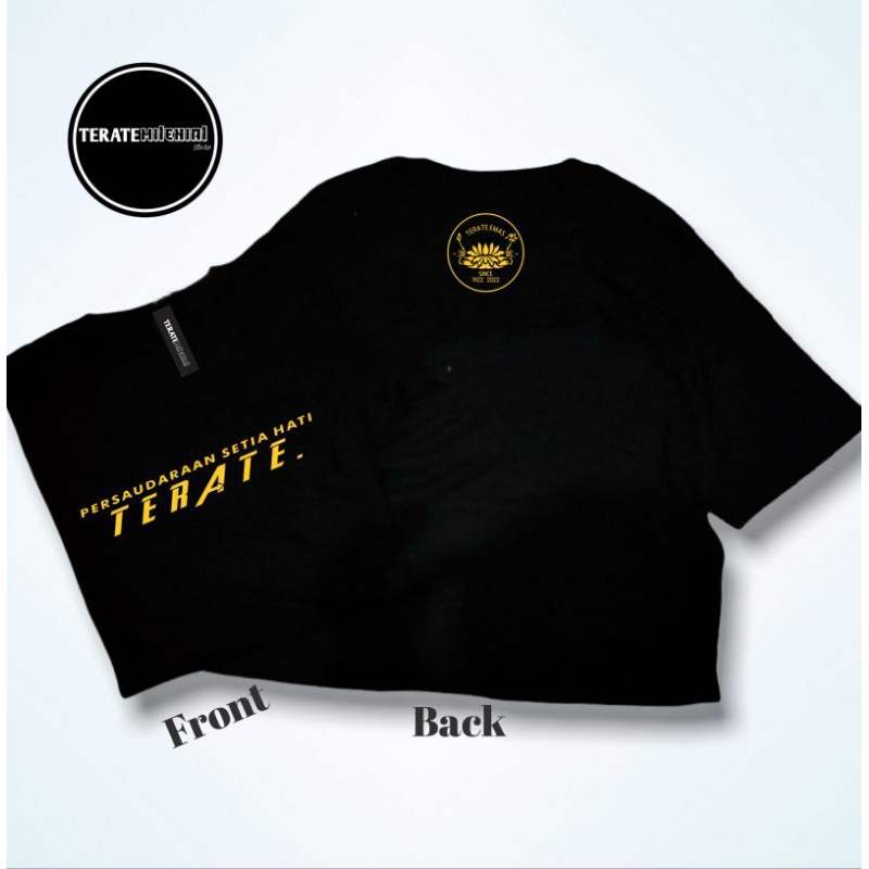 Kaos Distro PSHT Terate Emas by Terate Milenial | SH Terate | Pencak Silat