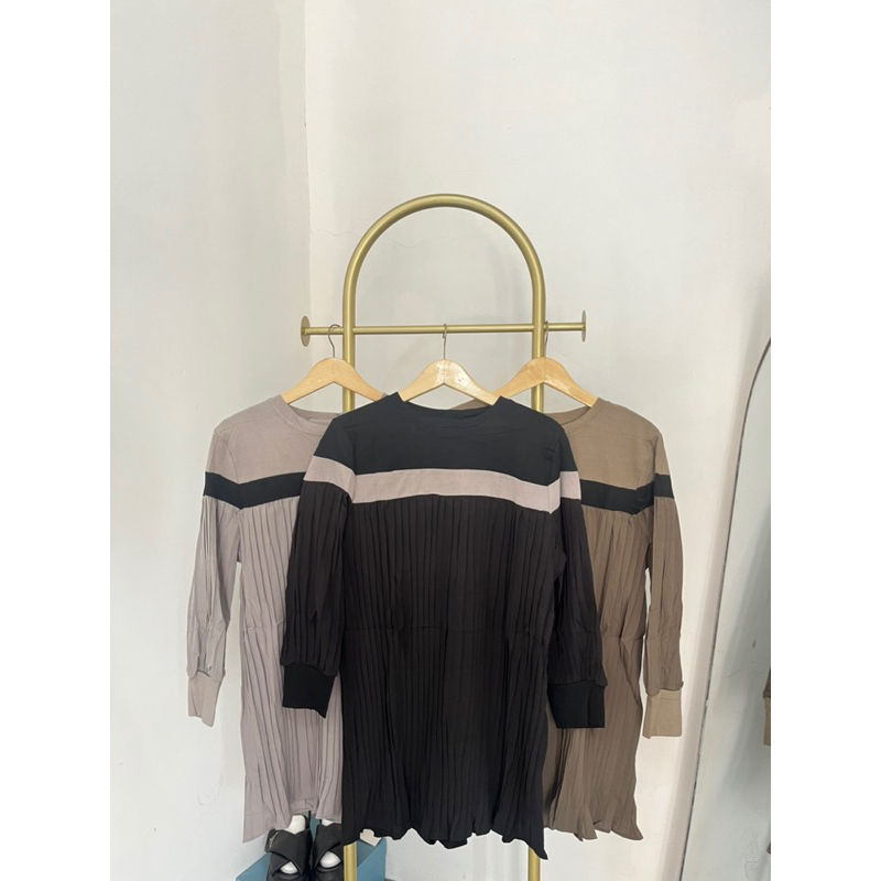 Tunik plisket import