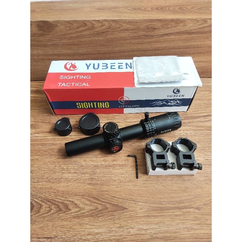 Telescope yubeen VX 1.2-6x24ir ffp yubeen buntung