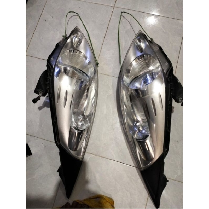 headlamp lampu depan chevrolet spark kanan kiri original