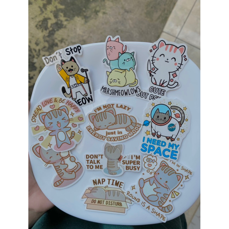 

STARLY - STIKER KUCING STIKER LUCU STIKERMEONG