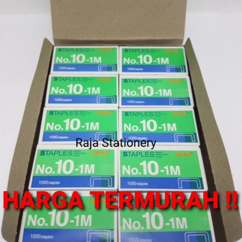 

Bestseller TERMURAH STAPLES JOYKO NO1 KECIL ISI STAPLER REFILL HEKTER NO11M 1 DUS ISI 2