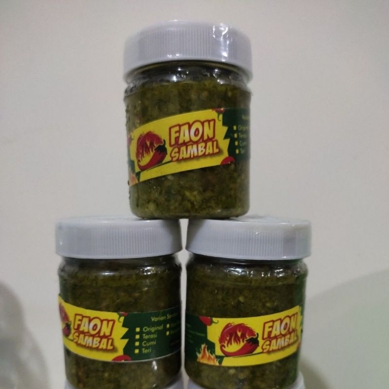 

Sambal cabe hijau by FaonFood