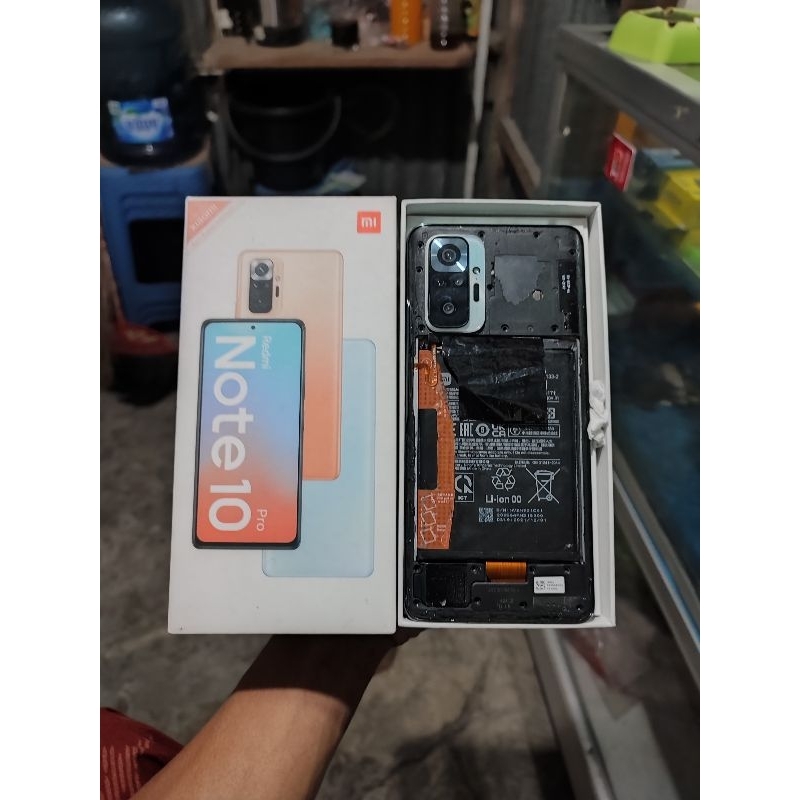 MESIN REDMI NOTE 10 PRO 6 64 + PART ORI