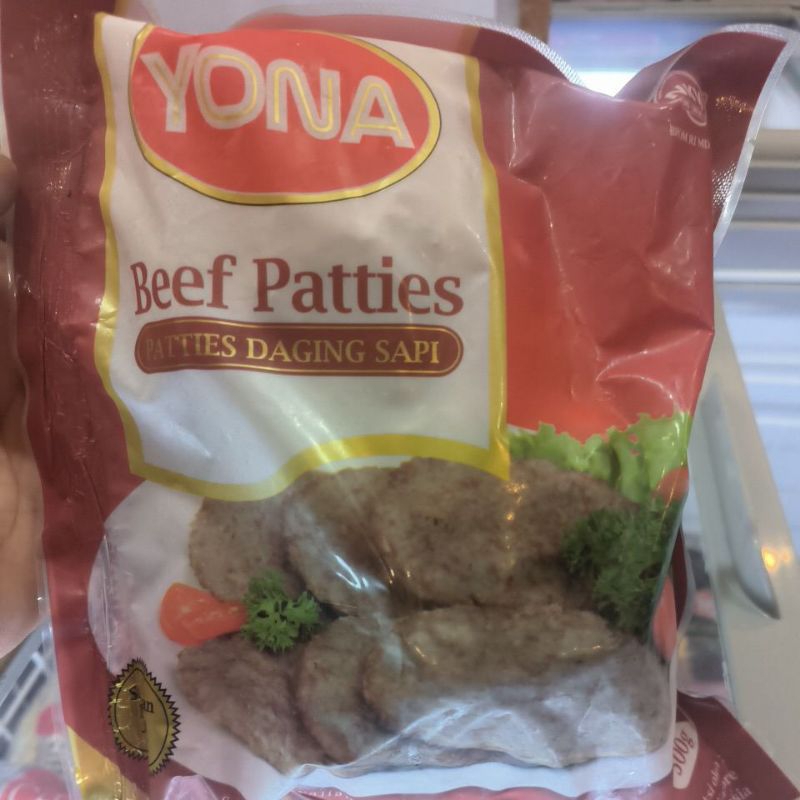 

Yona Beef Patties Frozen Food 500gr