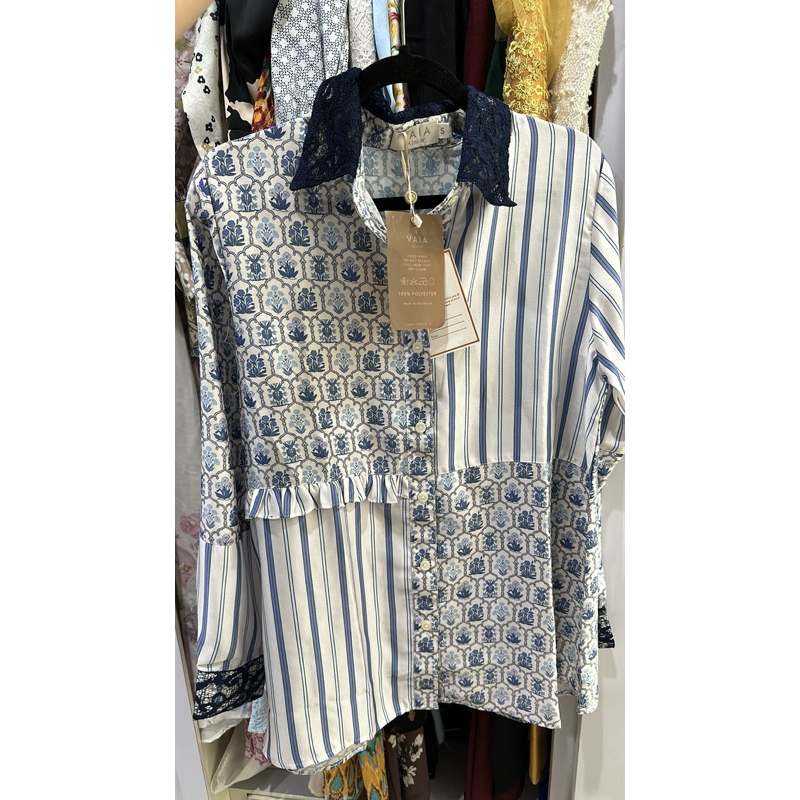 Vaia Atelier Saphira Shirt size S NEW Raya series