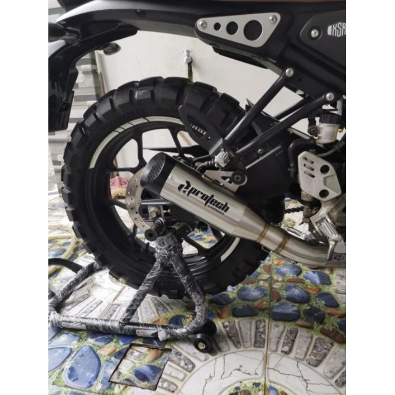 kenalpot xsr 155 knalpot xsr155 caferacer Bobber suara adem ngebas fullsystem