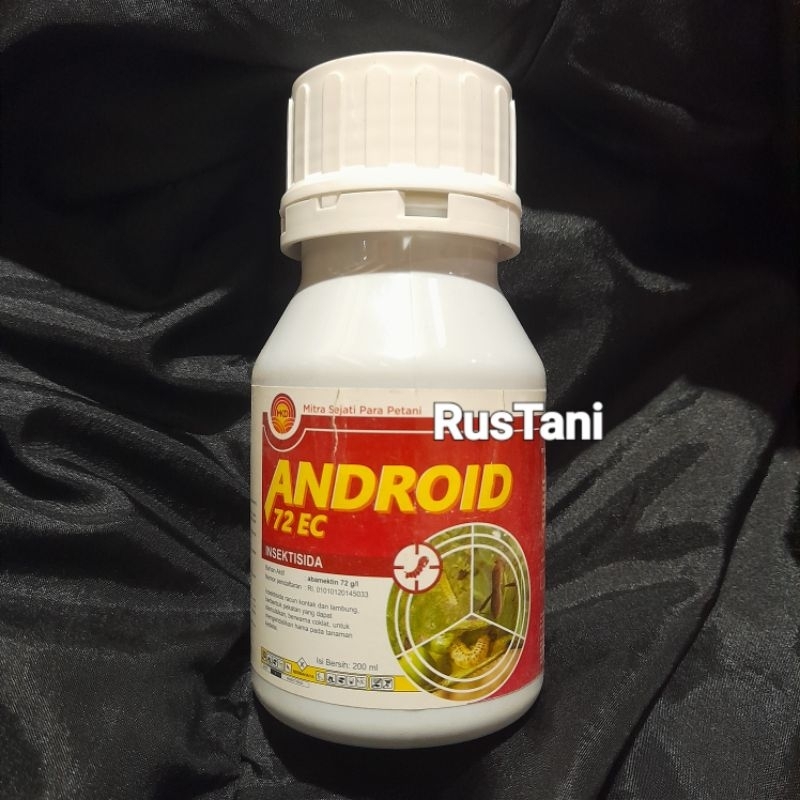 INSEKTISIDA ANDROID 72EC 200ML BAHAN AKTIF : ABAMEKTIN 72G/L