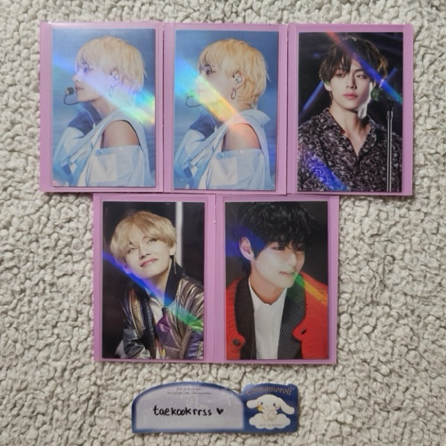BTS Nuna V Holo Event VIRTHDAY (tae pied piper)
