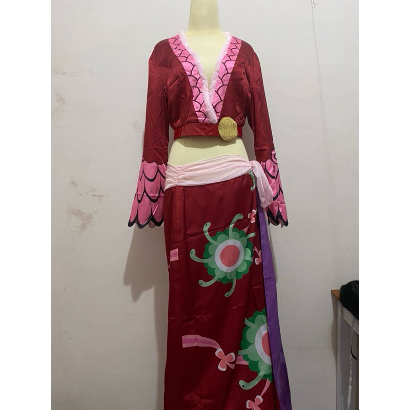 costum boa hancock / cosplay