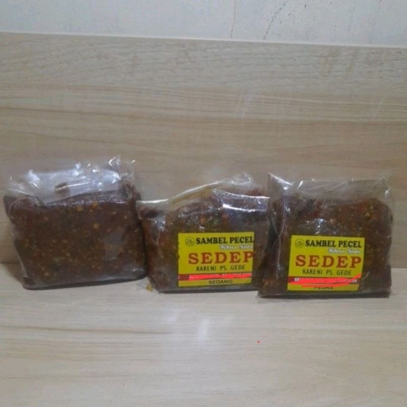 

Sambel pecel 'SEDEP' Ps GEDE. 250gr