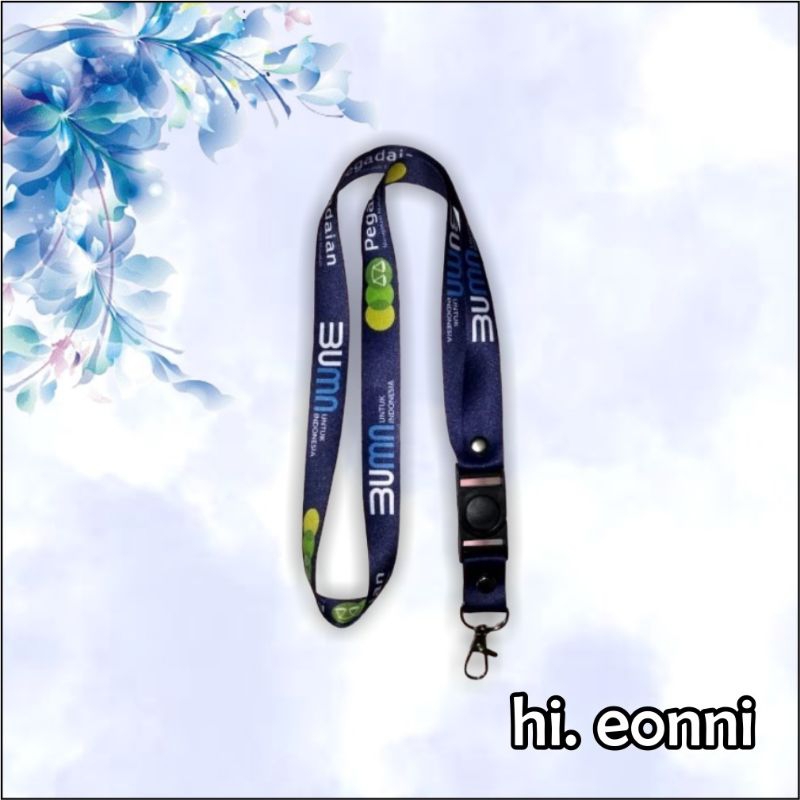 

Tali id card BUMN PEGADAIAN / tali lanyard BUMN PEGADAIAN (READY STOCK) MURAH !!!