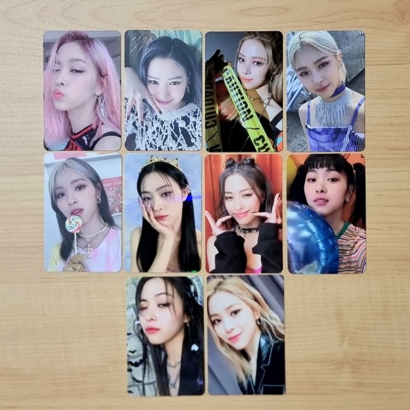 PC Photocard ITZY Ryujin Icy Pout Wannabe Sign Guess Who Garpol Not Shy Crazy in Love CIL Lollipop P
