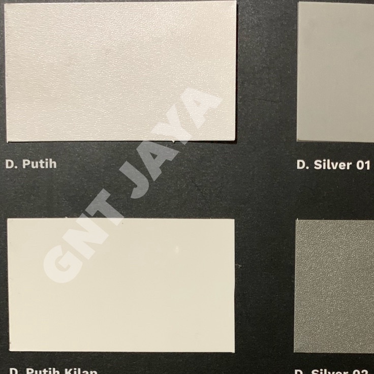 Terbaik DECON sheet tebal 3mm PUTIH HITAM BIRU HIJAU decorative CS laminates ORIGINAL putih merah ki