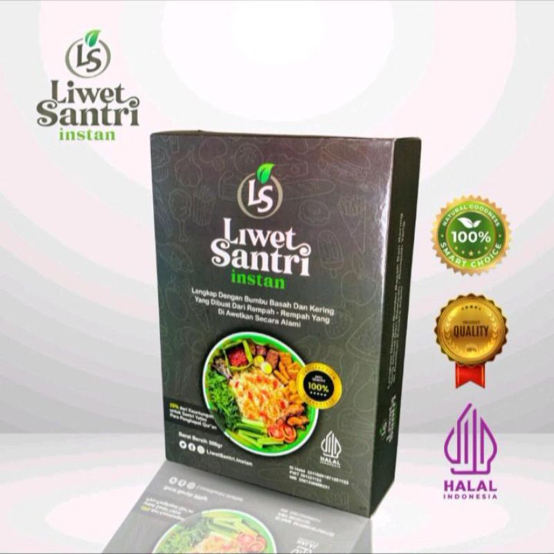 

Nasi Liwet Santri Instant 500 gr lengkap dengan bumbu all variant rasa (Ekstra Teri, Jambal, Rebon, Teri Medan)