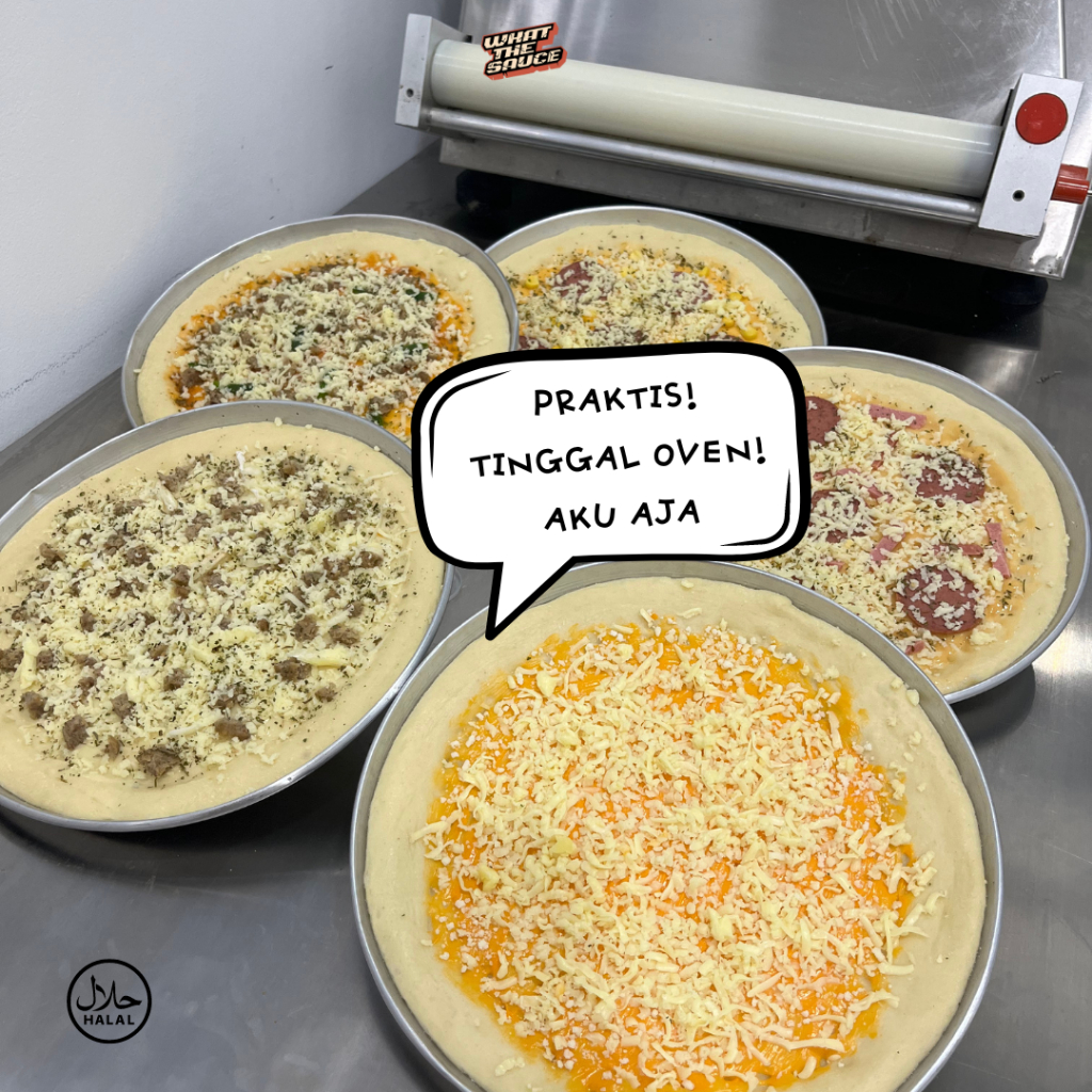 

Pizza Frozen Mozzarella Premium Halal ala Cafe & Resto