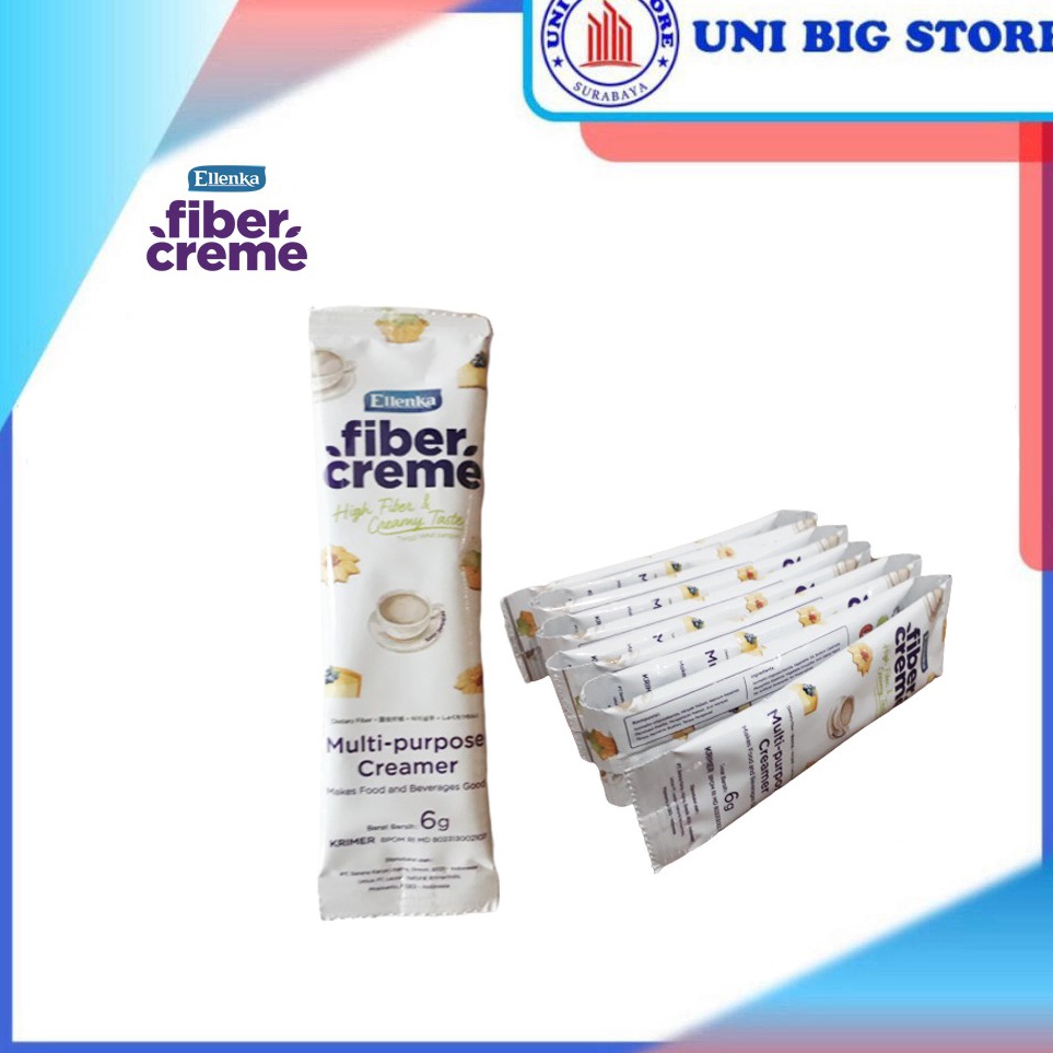 

Dijual Ellenka Fiber Creme Multi Purpose Creamer 6 gr 1 Sachets Krimer Susu Santan E43