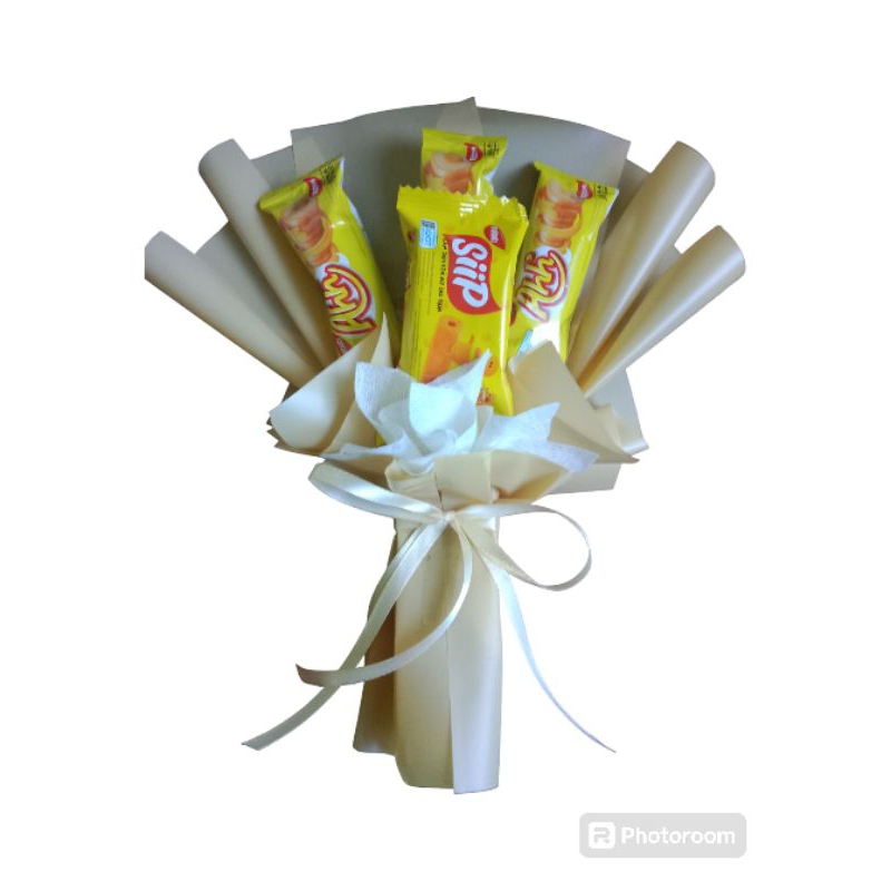 

Bucket snack Bouquet jajan hadiah kado