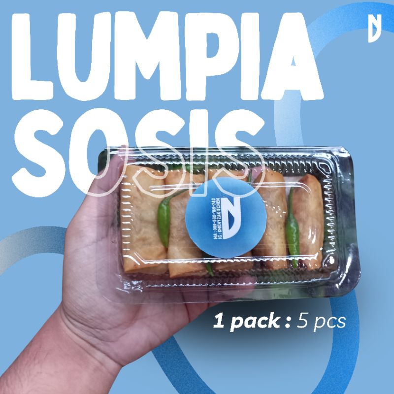 

LUMPIA SOSIS MURAH ENAK SIAP SANTAP | FROZEN | 125g