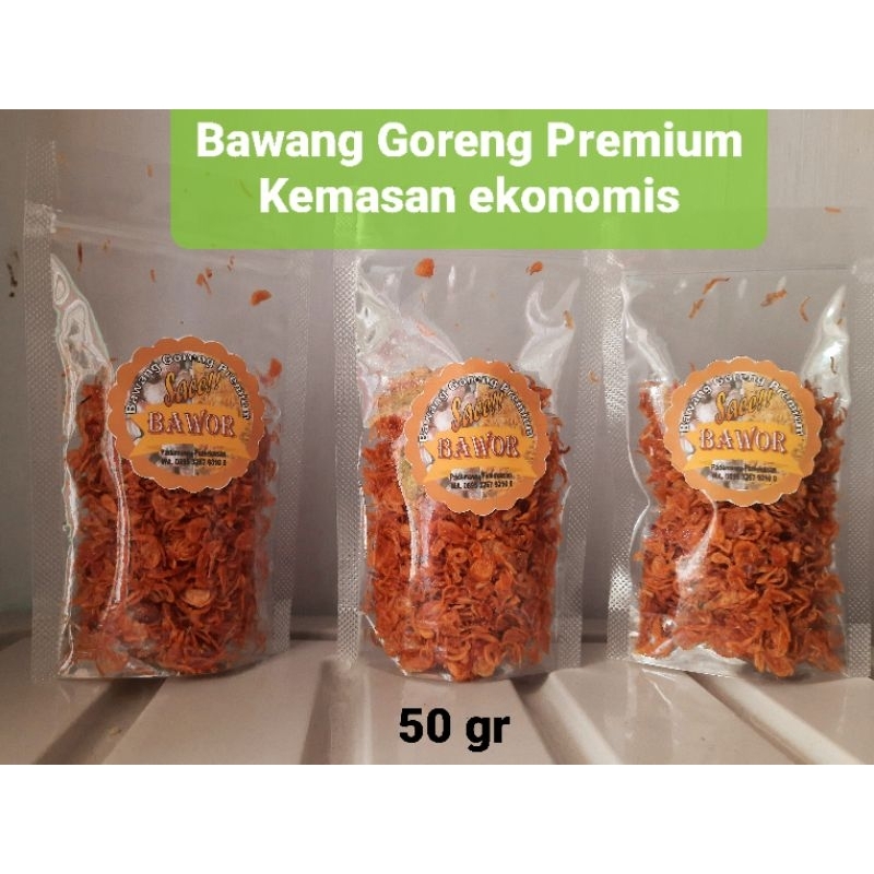 

BAWOR | BAWANG GORENG PREMIUM KEMASAN EKONOMIS | BAWANG GORENG MADURA |