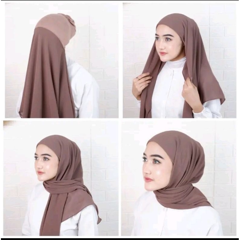 HIJAB SEGI EMPAT INSTAN /JILBAB HIJAB SEGI EMPAT INER/HIJAB INER SEGITIGA/JILBAB INER/HIJAB INER 1 I