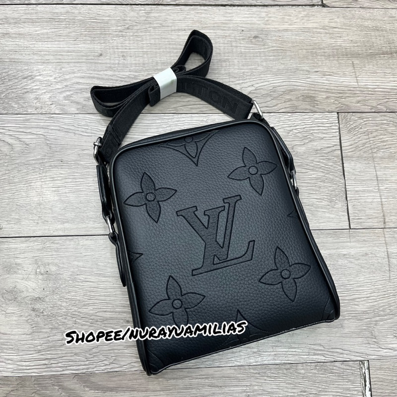 Tas selempang Louis Vuitton import kulit asli tas selempang pria wanita branded