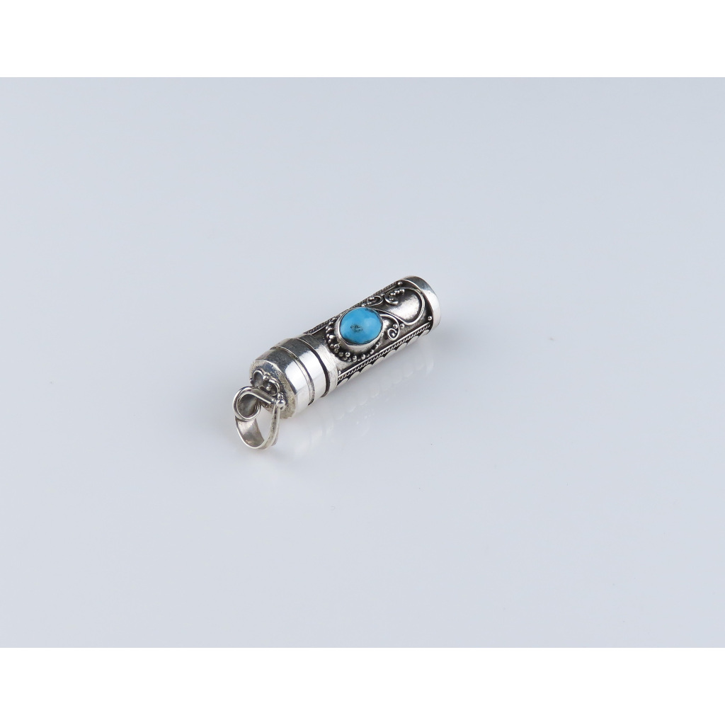 Liontin Perak, Permata Turquoise, Liontin Permata