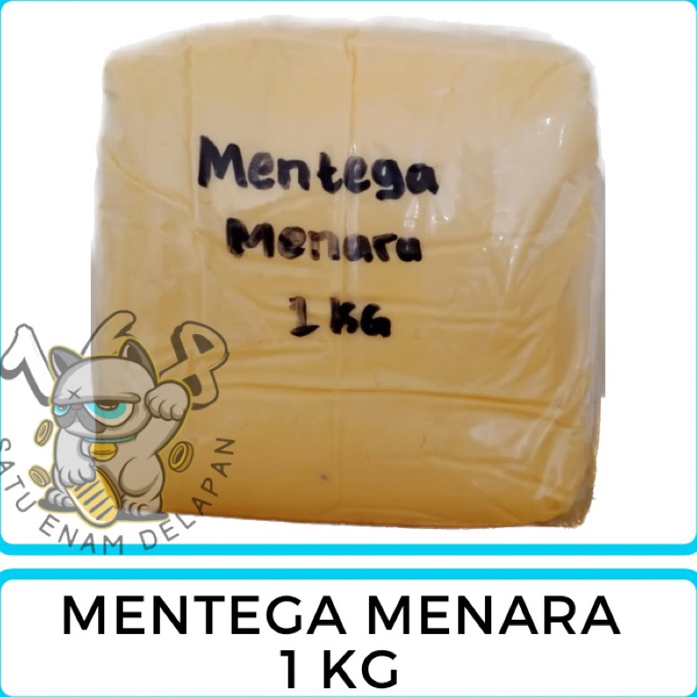 

e7 Super Promo MENTEGA MENARA MARGARIN KRIM 1 KG MARGARINE CREAM REPACK TERMURAH K4