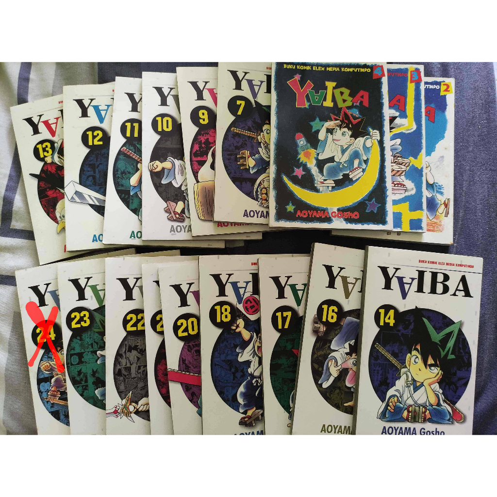 Komik Manga Buku Yaiba