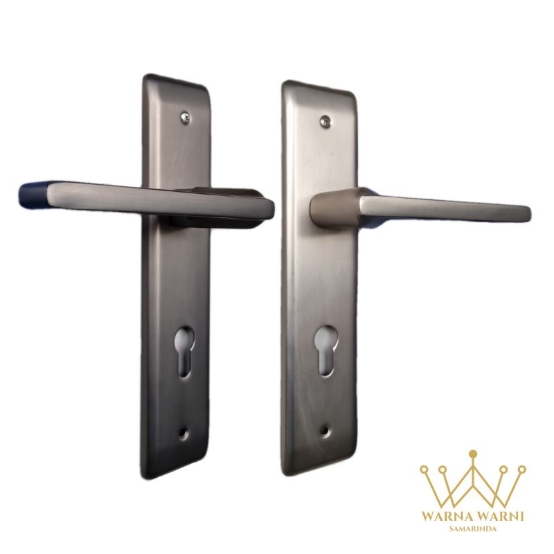 Handle Pintu GERBER MBS 97384 MTS & MSN 25.5cm + Body Kunci RMS 2011