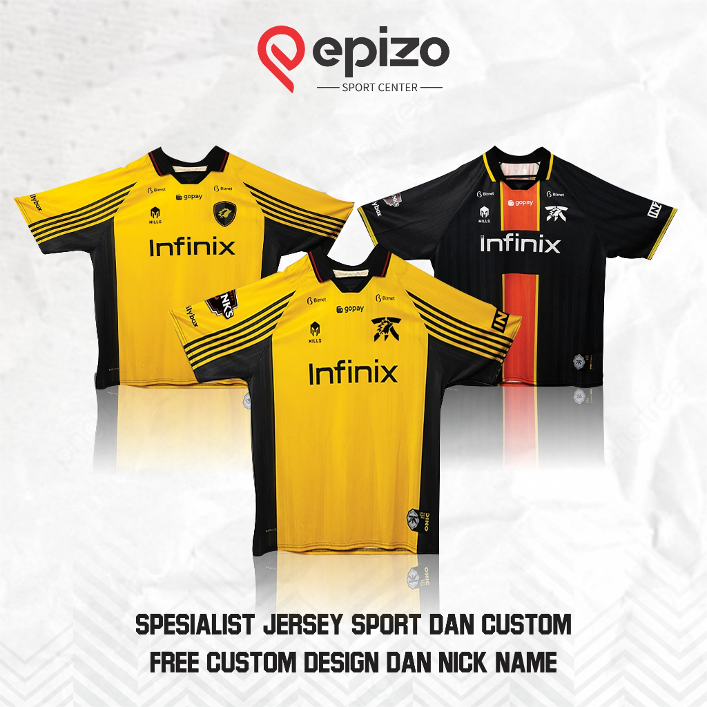 Jersey Baju ONIC FNATIC ONIC terbaru MPL S14 2024 terbaru