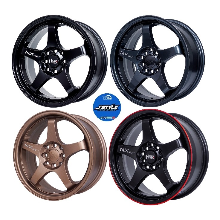 Velg HSR Wheel Kailolo Ring 16 Bisa Untuk Mobil Lubang 4 Dan Lubang 5