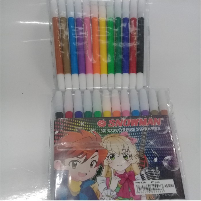 

COD TGM Snowman 12 warna / SNOWMAN PW-12A