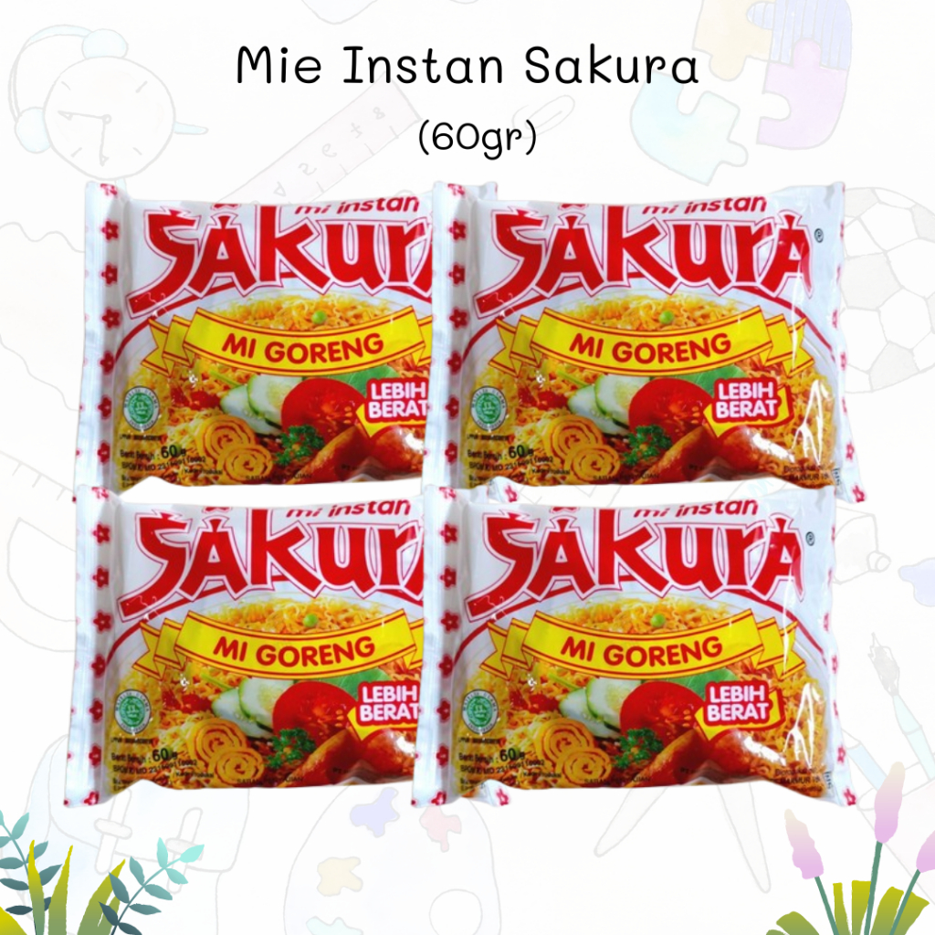 

Mie Instan Sakura Mie Goreng 60gr (pcs)