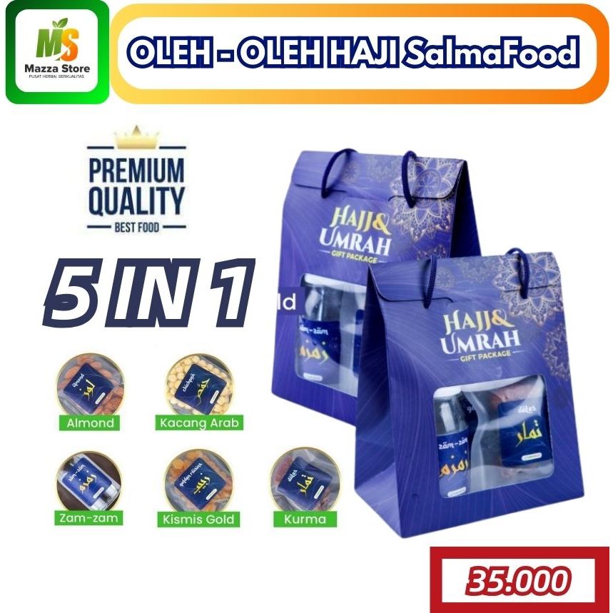 

Paket Oleh Oleh Haji dan Umroh Premium Quality Lengkap Exclusive Salma Food