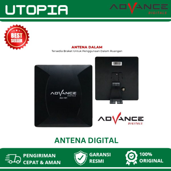 ADVANCE AA-101 / AA101 ANTENA TV / ANTENA DIGITAL INDOOR OUTDOOR