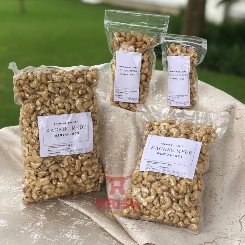 

Kacang Mede Mentah Standard Biasa WCS Kacang Monyet Premium