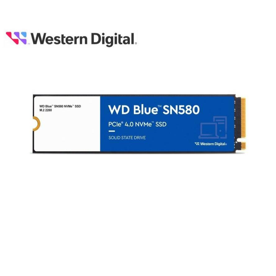 WD Blue SN580 250GB 500GB 1TB 2TB - SSD M.2 NVMe PCIe Gen 4.0