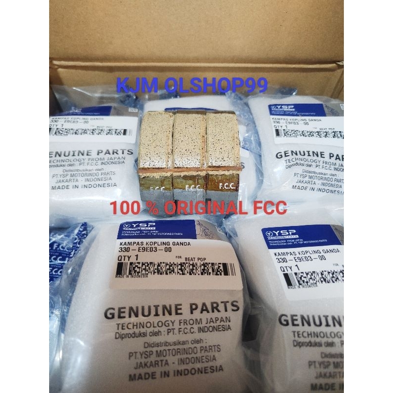 KAMPAS GANDA BEAT POP K44 ORIGINAL FCC