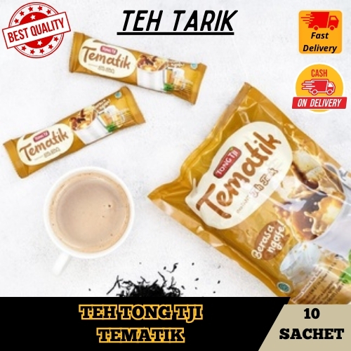 

Tong Tji Tematik Teh Tarik Pouch 10saset / TongTji Teh Tarik Teh Susu