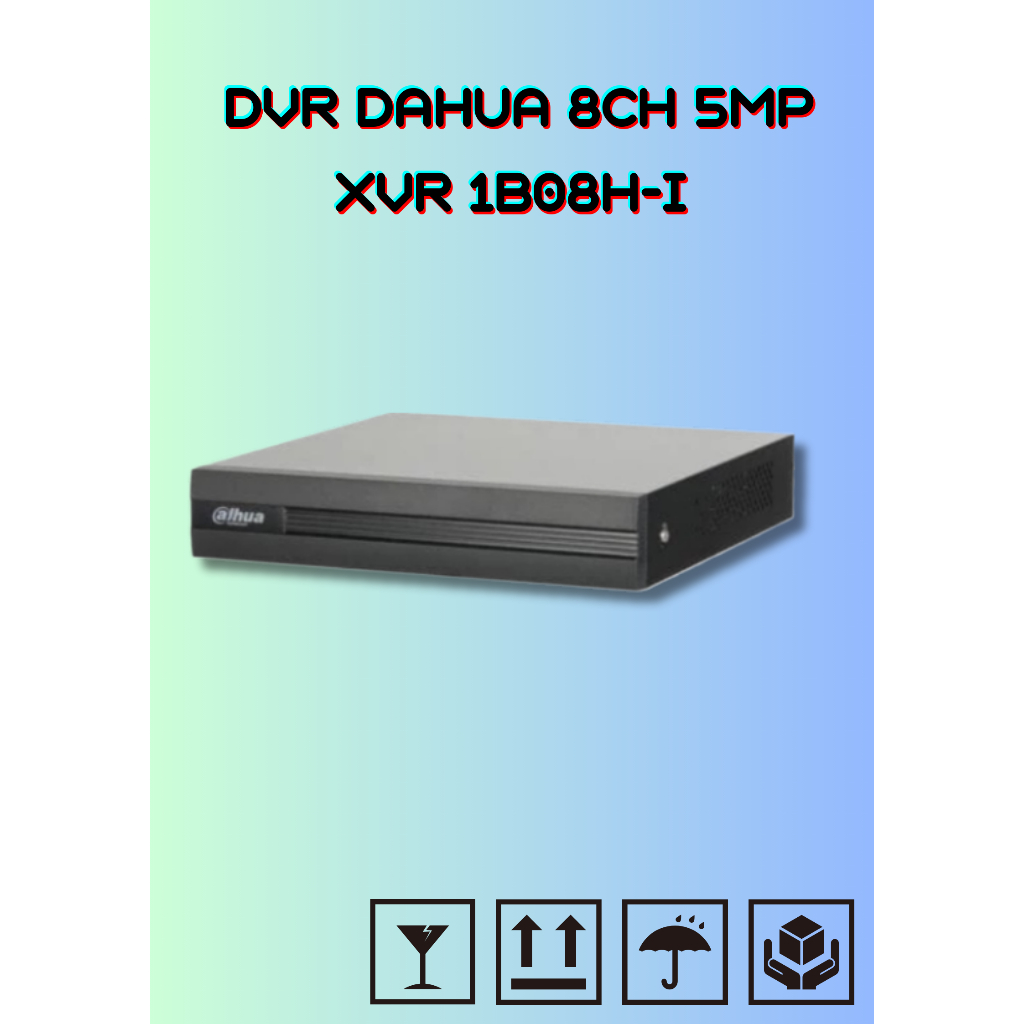 DVR DAHUA 8CH XVR 1B08H-I DVR 5MP DAHUA