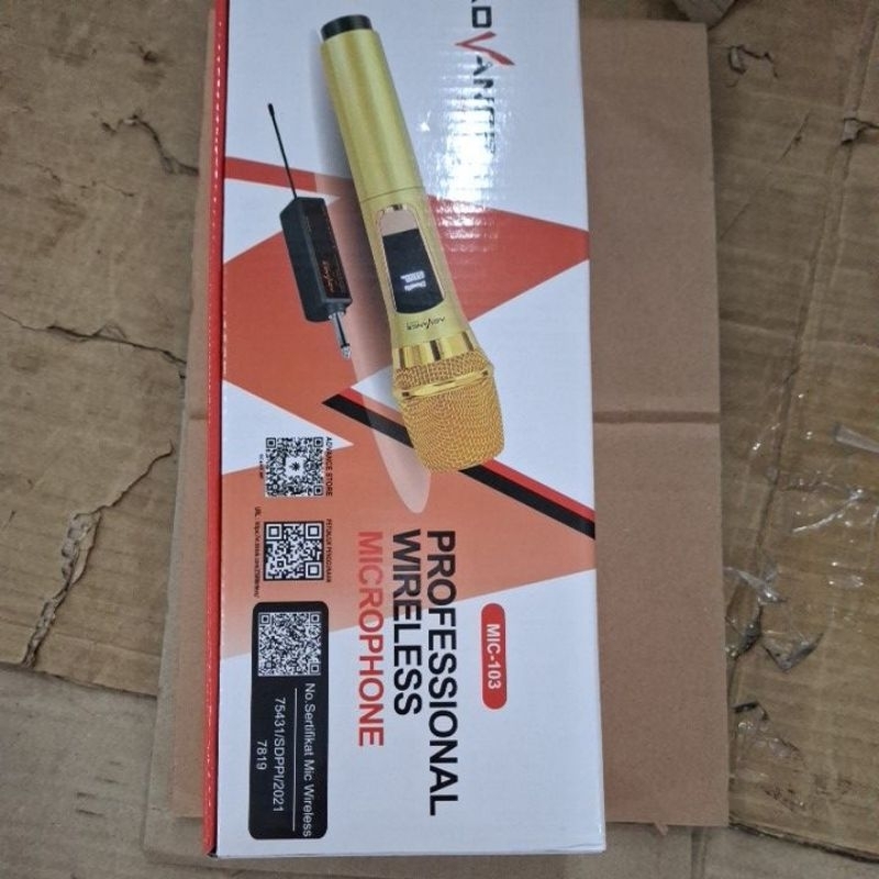 mic werles advance mic 103