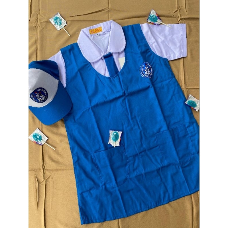 seragam tk pgri seragam nasional seragam tk biru putih pendek murah